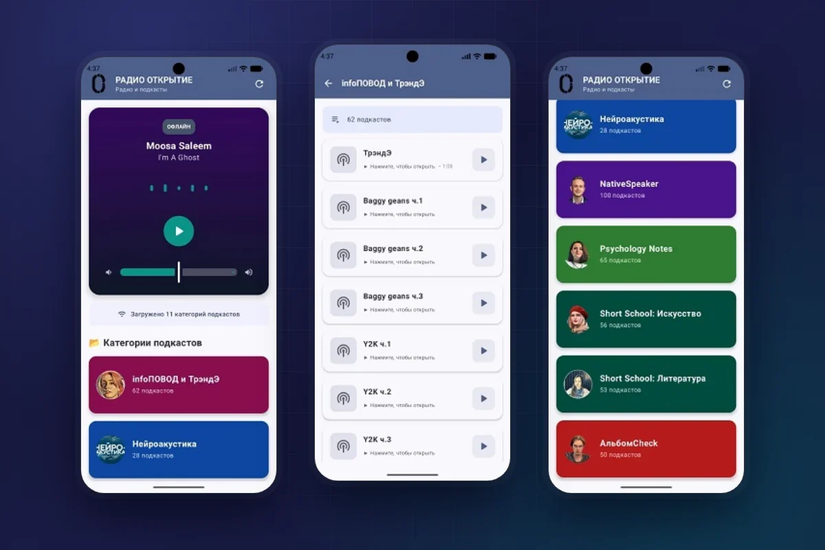 Discovery FM — скриншот